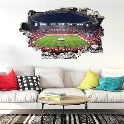 Wandtattoo fcb stadion - 3d, pack