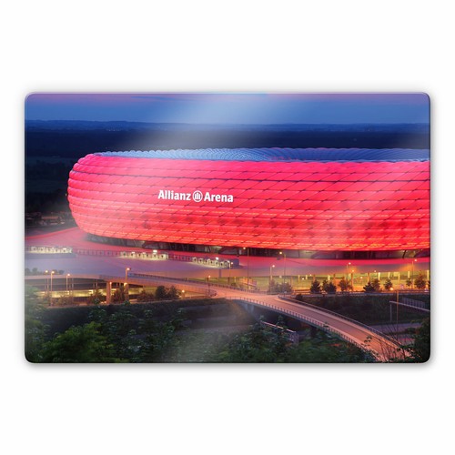 Glasbild bayern allianz - glasbild,